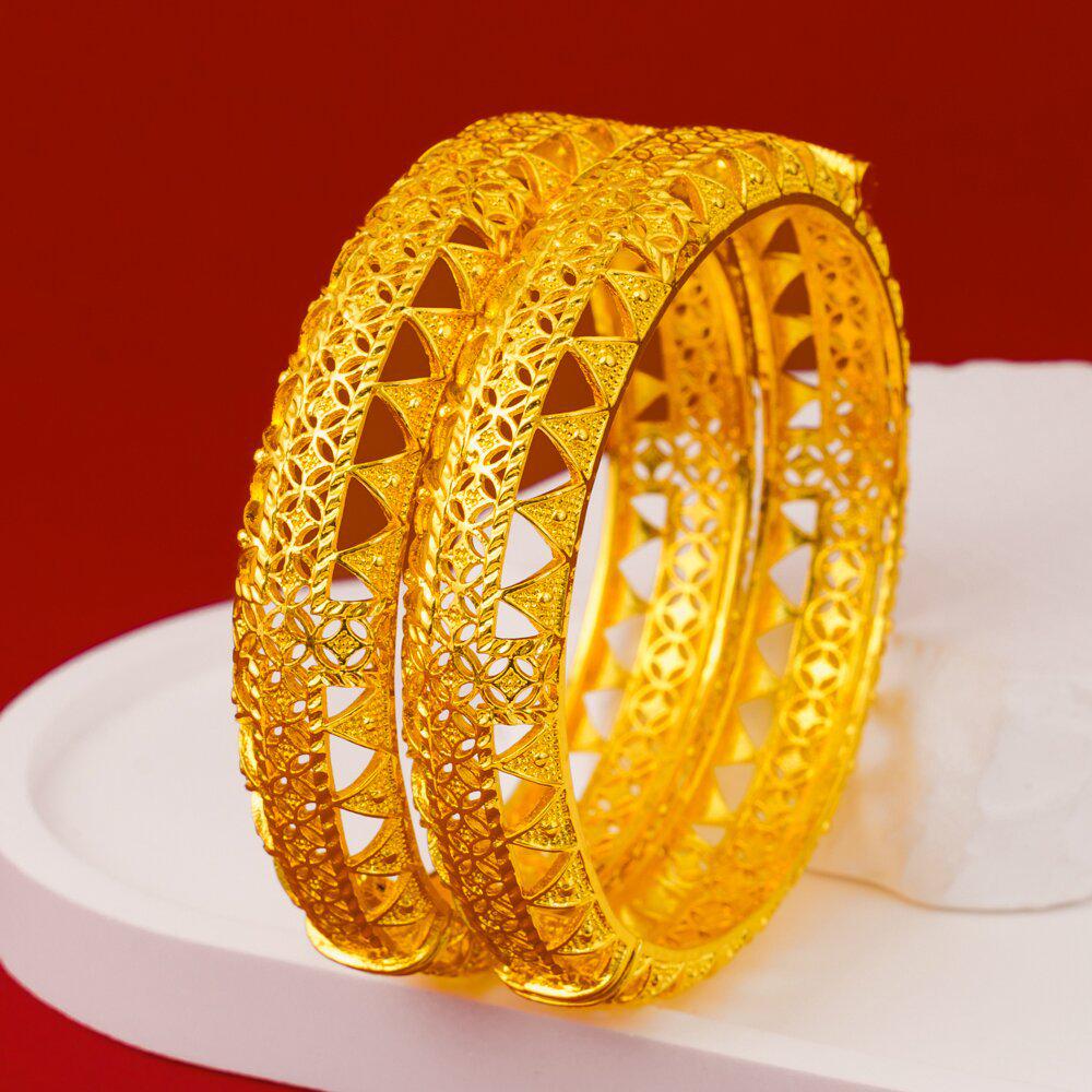 Hochwertiges vietnamesisches ethnisches durchbrochenes geschnitztes Damenarmreif - Neuer chinesischer Stil