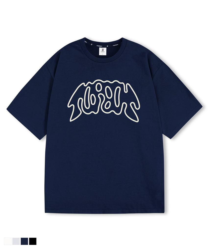 TOPBOY Betline Oversized Short Sleeve T-Shirt (Type B)