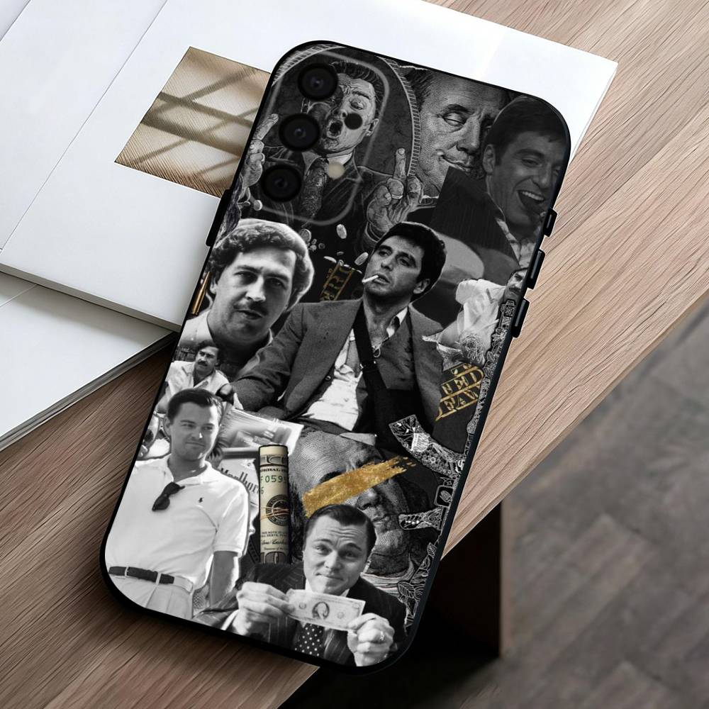 

T-The Wolf of W-Wall S-Street TV Phone Case For Samsung Galaxy A73,A72,A71,A70,A53,A52,A51,Soft Silicone Black Cover Samsung a13 5g