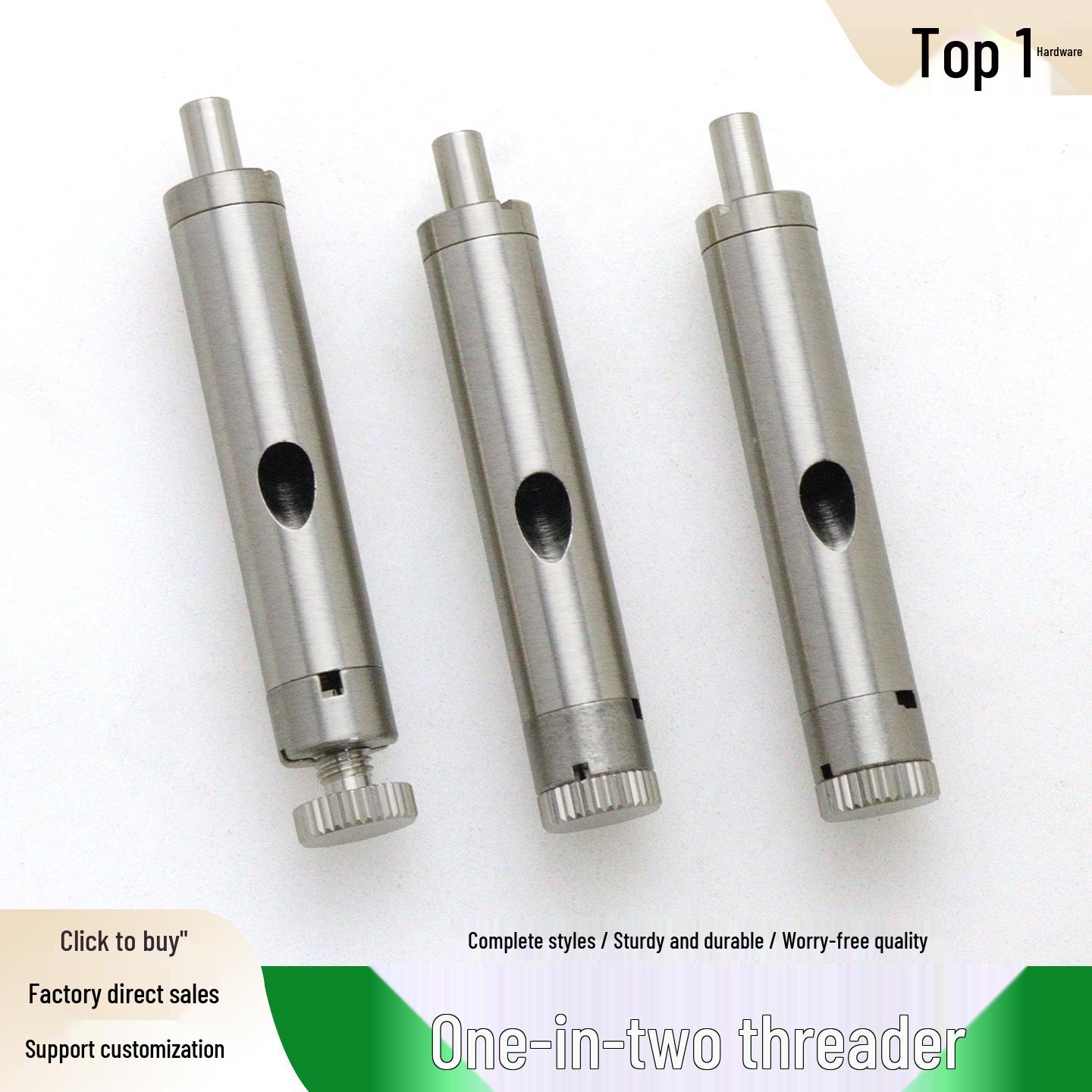 

Steel Wire Rope Lock: Self-Locking Double-Hole Fixture for Lighting and Billboards.