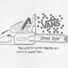 Vans Dirt Trip Cotton Round Neck Short Sleeve Cartoon Print T-Shirt Men Tops VN000X02WHT