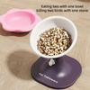 Creative Pet High Footed Bowl Adjustable Height Angle Elevated Pet Feeder Bowl  Household