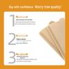 V02 Cone-Shaped Coffee Filters for 2-4 People, Disposable V-Shaped Wood Pulp Filter Paper