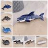 Acetate Shark Whale Hair Catch Metal Acrylic Blue Whale Dolphin Hair Clip Hair Accessories Cartoon Shark Clip Women/girls