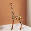 Giraffe Enamel Decor Figurine Modern Home Living Room Entryway TV Cabinet Ornament