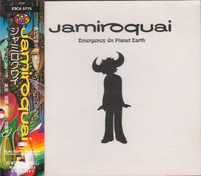 CD JAMIROQUAI Emergency on Planet Earth ESCA5775 EPIC SONY 1993 Japan Tanz Elektronische Musik Gebraucht