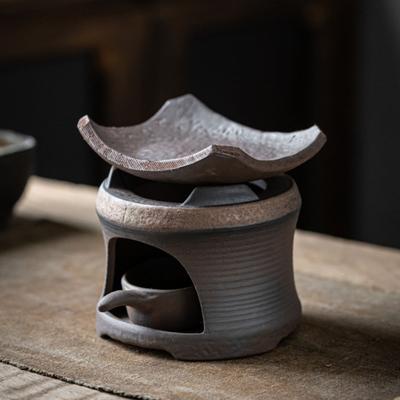 Keramischer Aromatherapie-Kerzenwärmer Weihrauch- & Teekannenwärmer Diffusor Zen-Atmosphäre Dekor für Zuhause Meditation