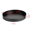 Creative Fruit Plate Metal Round Candy Dish with Handle Oval Table Tray Large  Storage Tray for Living Room Snacks Decoration