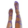 Fashion Shoes for Women 2025 Summer Fashion Gladiator Ladies Sandals Studded Pinch Toe  Straps Flat Casual Shoes Sandalias De Mujer