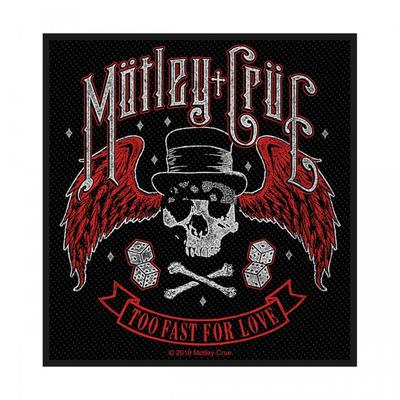 Motley Crue Too Fast For Love Standard Patch