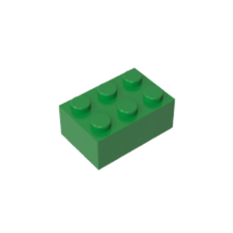 50 Stück DIY Bausteine 2*3 Noppen Dicke Figuren Steine 2x3 Noppen Pädagogisch Kreativ Größe Kompatibel Mit 3002 Spielzeug für Kinder