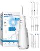 Waterpik Cordless Select 200ml Waterproof Oral Irrigator Jet Washer Water Floss Toothbrush Tip Set WF-10 +
