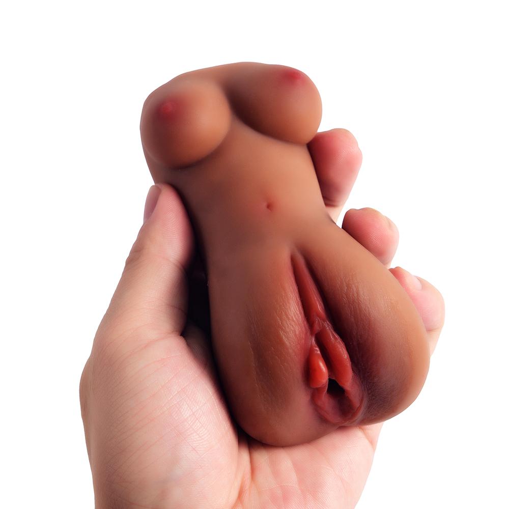 Realistic 3D Vagina Anal Plug Breast Male Masturbator Cup Adult Sex Products Toys for Men Airplane Cup