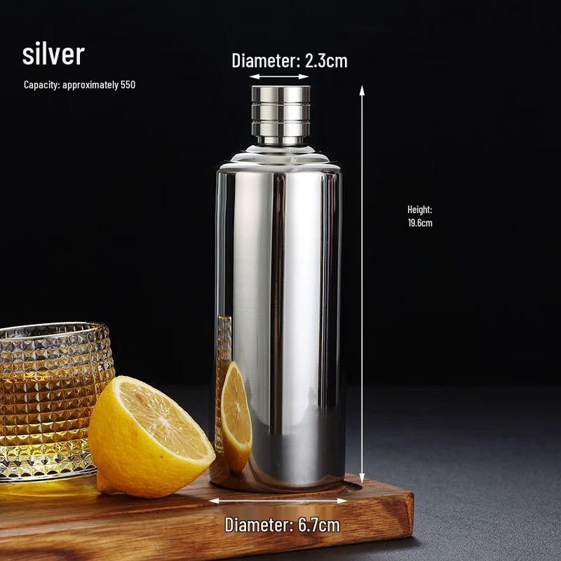 Yilimeng 304 Stainless Steel Portable Hip Flask Set