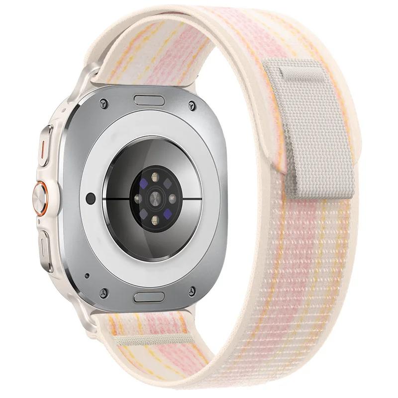 Bracelet For Samsung Galaxy Watch 8/8 Classic Strap 40/44 46mm Accessories Sport Nylon Trail Loop Correa Galaxy Watch Ultra Band