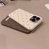 Korean Polka Dot Simple Phone Case Compatible and Suitable for iPhone 16 15 14 13/12promax