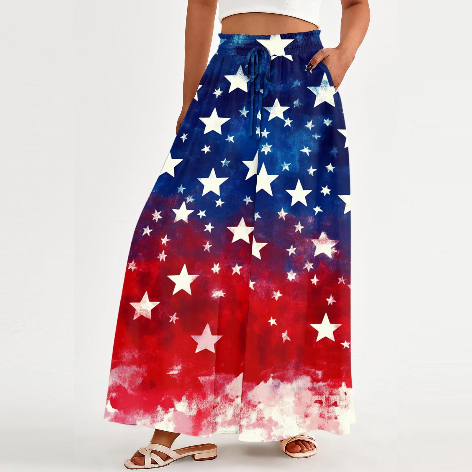 

Женские свободные повседневные брюки с богемным принтом, с высокой талией, с карманом, широкие брюки M винный