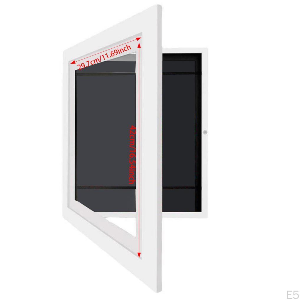 11.7x16.5 -Colle Kinder -kunstwerk -Framework for Wall Mounting Versatile Front Opening Frame