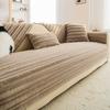 Cream Style Plush Thicken Sofa Covers Winter Warm Non-Slip Couch towel Dust-proof Sofa Slipcover for Living Room Home