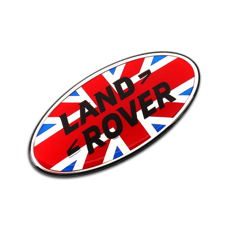 

Наклейка с эмблемой на переднюю решетку радиатора, заднюю дверь багажника для Land Rover SVR Discovery Velar Evoque Freelander Range Rover L322 красный