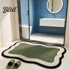 Soft Absorbent Floor with Anti-Slip Super Bath Door Mat Mat Bathroom Retro Rug Nordic Style