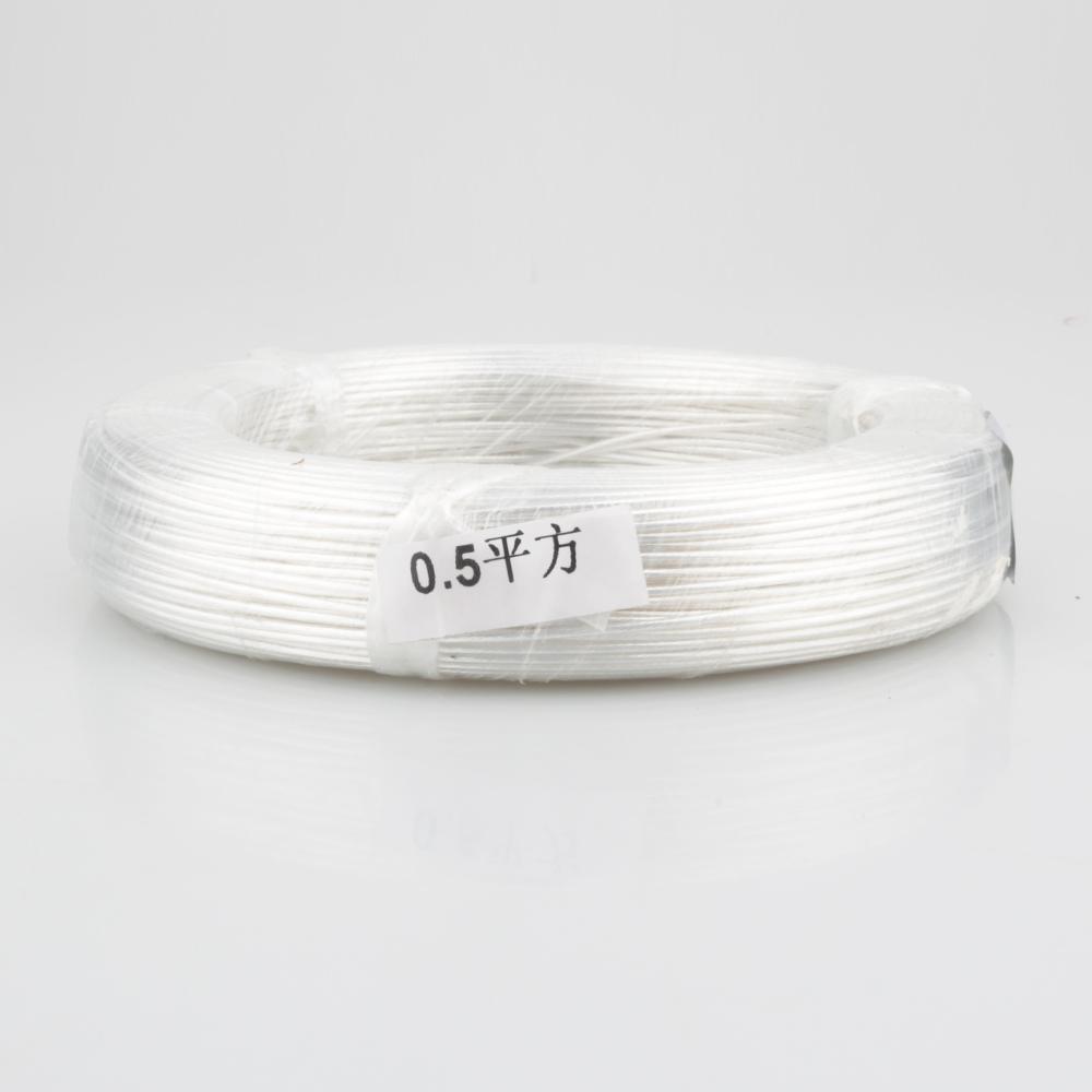 5m High Purity Silver Plated 6N OCC Copper Wire for HiFi Audio DIY Amplifier Headphone Speaker Internal Wiring Connection Cable