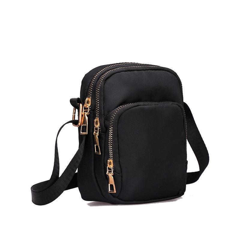 New Women Casual Shoulder Phone Bag Lightweight Crossbody Small Bag Waterproof Nylon Coin Purse Mini Women Bag
