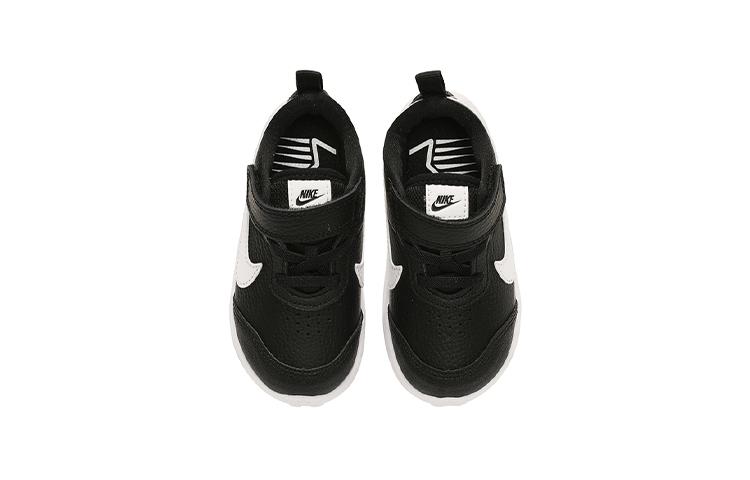 Nike Varsity Leather Low top Toddler Shoes Black Infant And Toddler CN9397-008