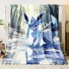 Pok É Mon Motiv Bedruckte Flanelldecke für Schlafzimmer, Wohnzimmer, Sofadecken, Büros, Mittagspausen, Picknicks,