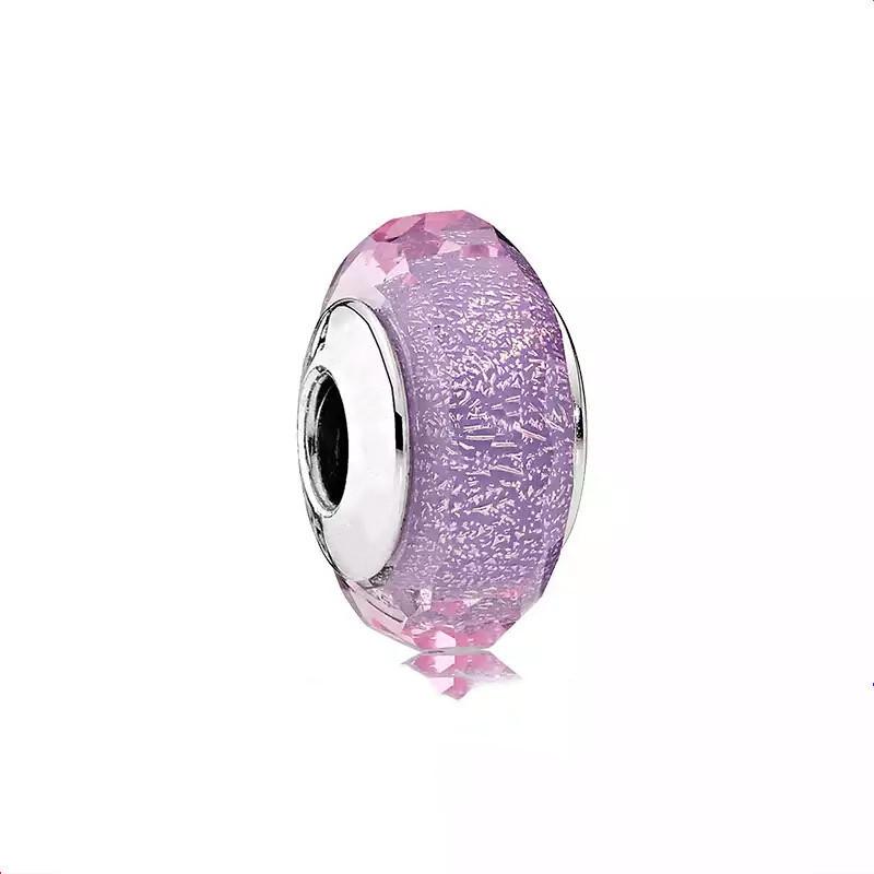 

Стерлинговое серебро S925, базовый браслет со змеей из бисера, граненый синий браслет из натурального стекла, подвеска