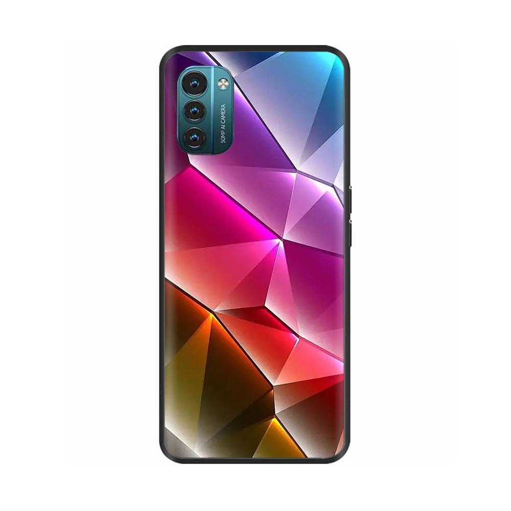 For Nokia G60 5G Case Painted Black TPU Silicone Soft Phone Cover for Nokia G60 Back Cases Bumper Shockproof Shell Cover Carcasa