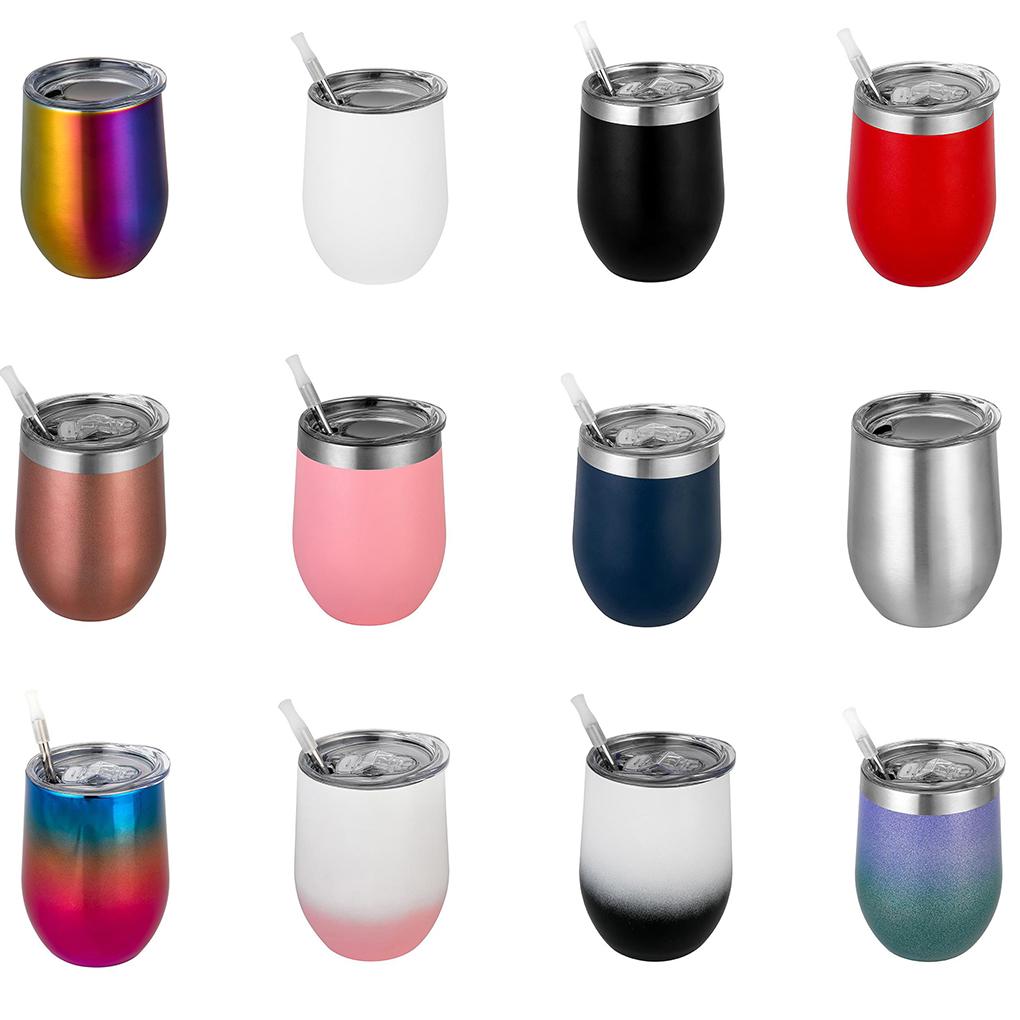 Vacuum Thermal Cup ple Style Drinking Holder 350ml Stainless Steel Water Milk Coffee Insulated Cups Drink Beverage Containers