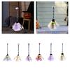 Halloween Lighted Witch Broom Costume Accessory 65cm Long Decorative Home Decor