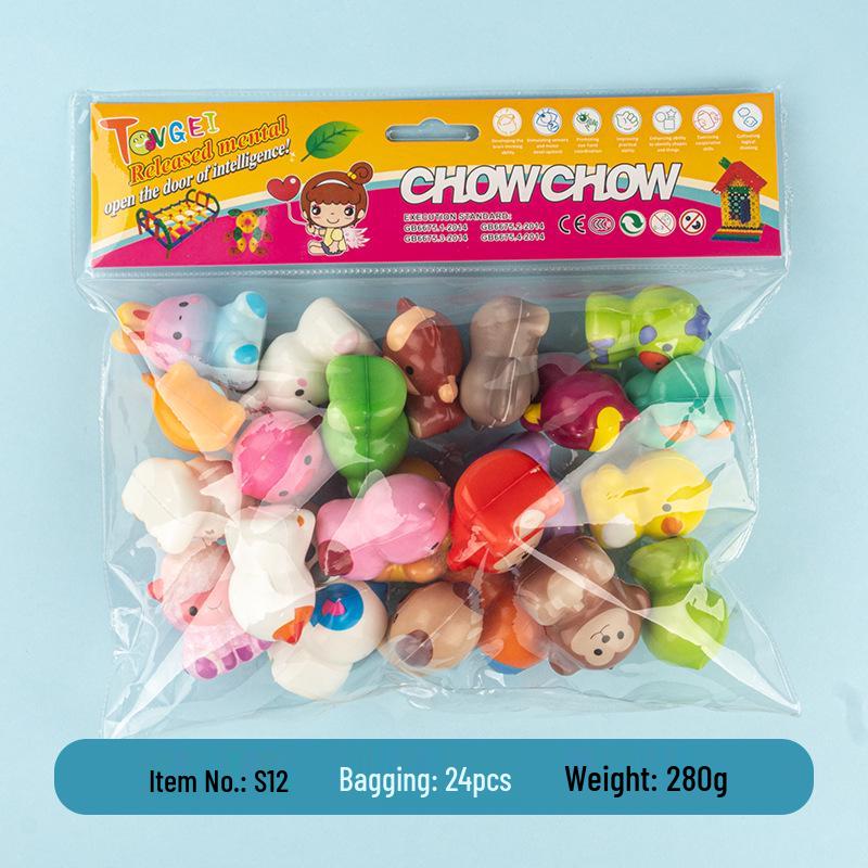 PVC Squishy Stress Relief Toy - Slow Rebound Decompression Gift for Kids