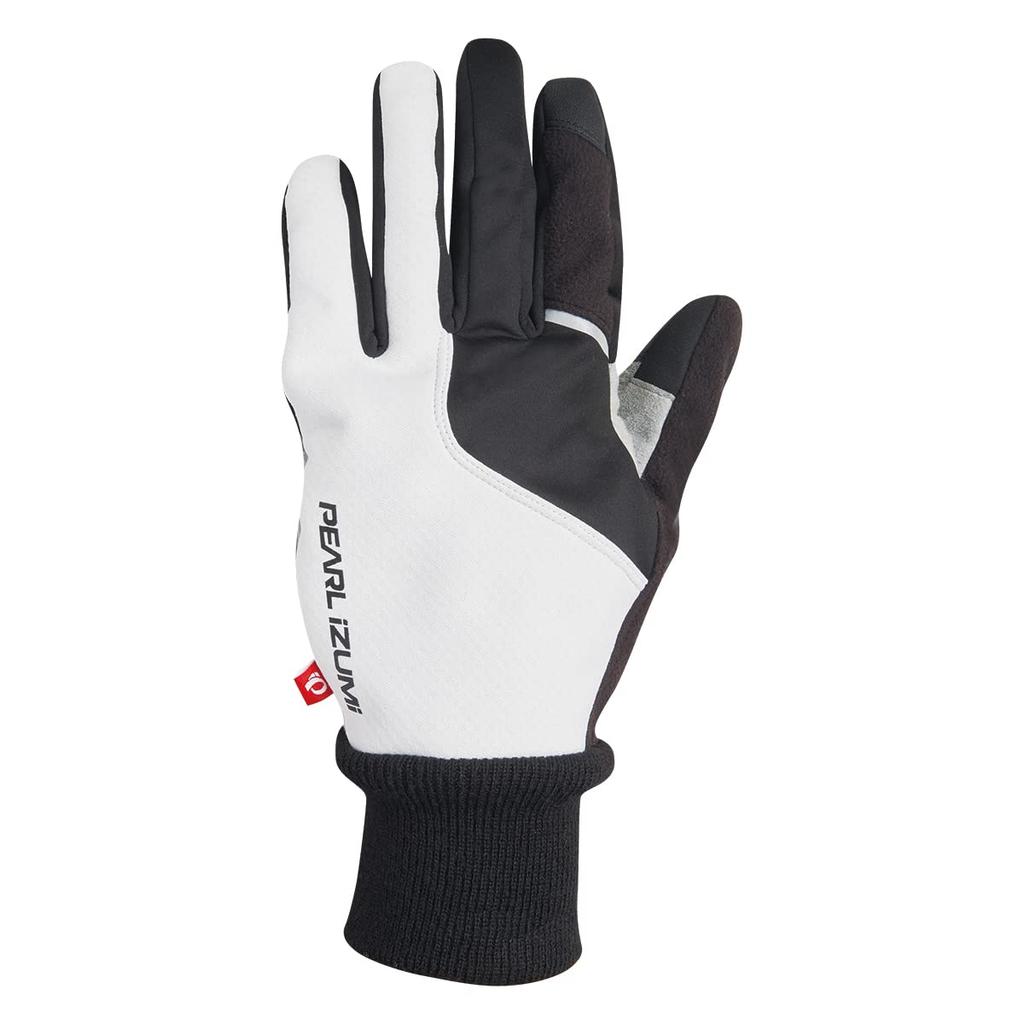 Pearl Izumi Windbreak Winter Cycling Size L Men's Gloves, White,