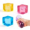 Cubetti di Ghiaccio da 5,5 cm, Cubetti Decompressione Maltosio Pinch Le, Pinch Le, Giocattolo Sensoriale Decompressione a Rimbalzo Lento