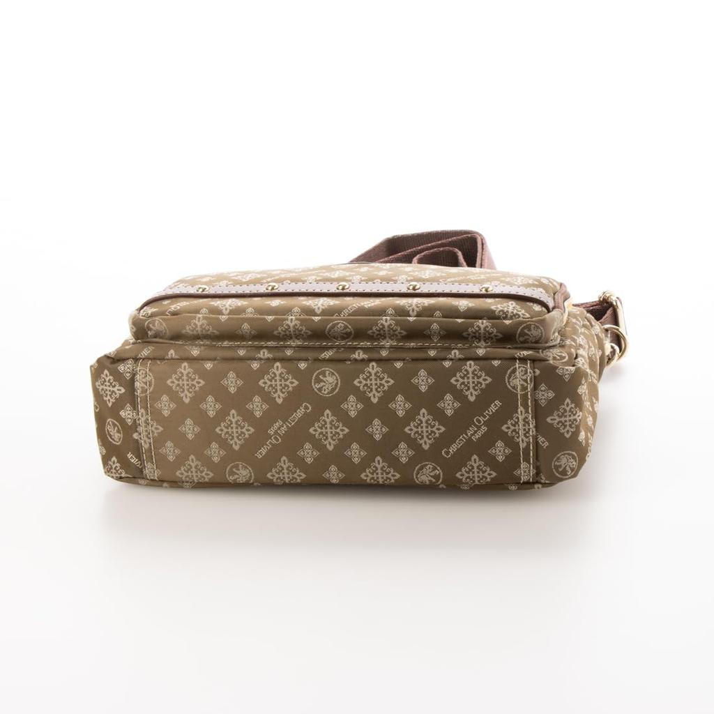 Christian Olivier Wallet Pouch Shoulder Bag Pouch 7801 Mocha (41)