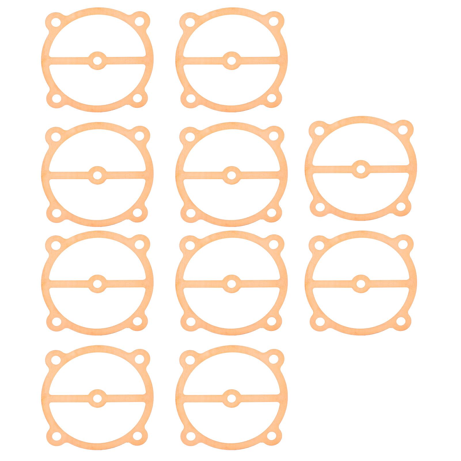 

10Pcs Air Compressor Gasket 65 5Hole Copper Pad Metal Valve Plate 0.25 0.36 Pump 2.2 3KW
