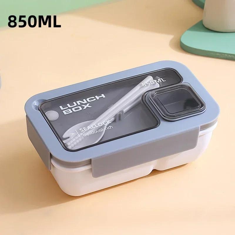 

PortableThermal LunchBox Kit with Utensils Insulate Food Bag for Kids AdultsSchool Office Bent Microwavable Leakproof Easy Carry