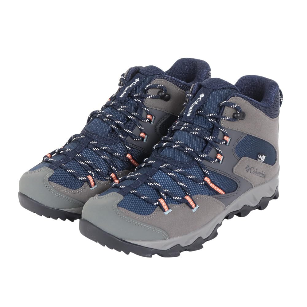 

Columbia Saber Five Mid Outdry Lightweight Waterproof Hiking Size YM8135 464 Shoes, High-Top, Men s, Navy, 27.0,