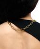 Grasse Matinee Oval Mix Chain Necklace