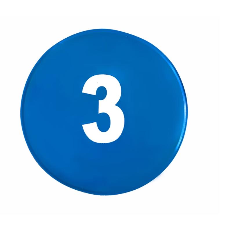 Sports Number Training Marker Disc