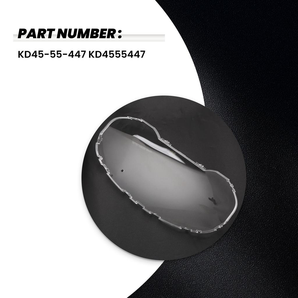 AMEXIAOXU Copertura Strumenti Auto Maschera Strumenti Combinati Per Mazda 6 ATENZA GJ GL Mazda CX-5 KD45-55-447 KD4555447