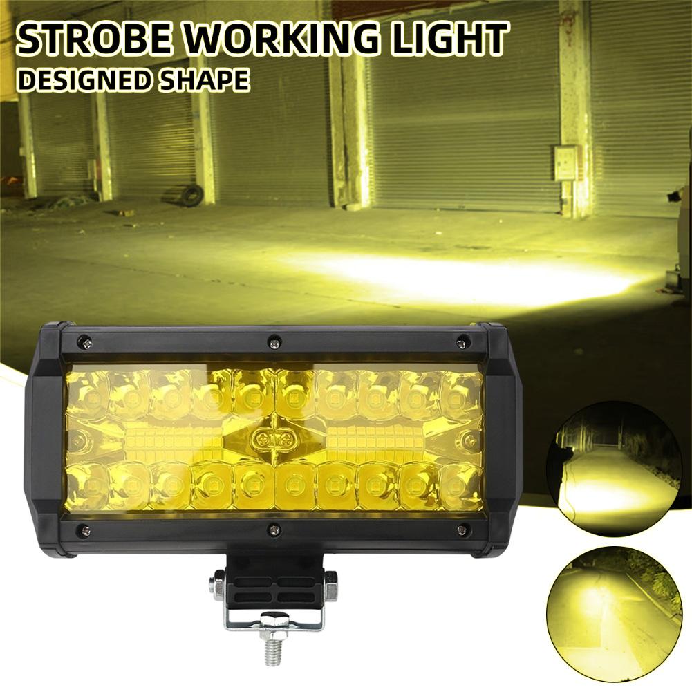 120W LED Light Bar with 8000 Lumens Output IP67 Waterproof Work Light for Trucks SUVs Motorcycles ATVs and Boats