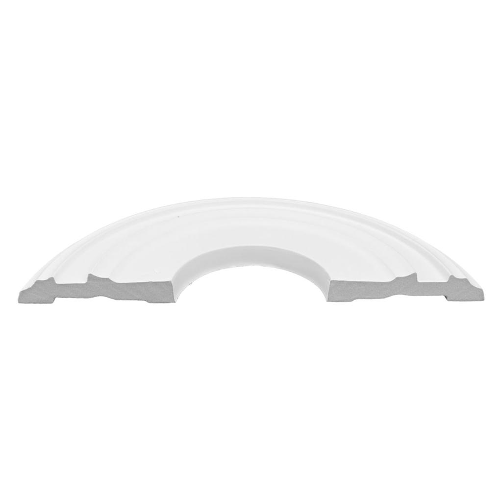 PU Medallion Ceiling Fan Light Fixtures Cover Plate 12 Round for Cracks