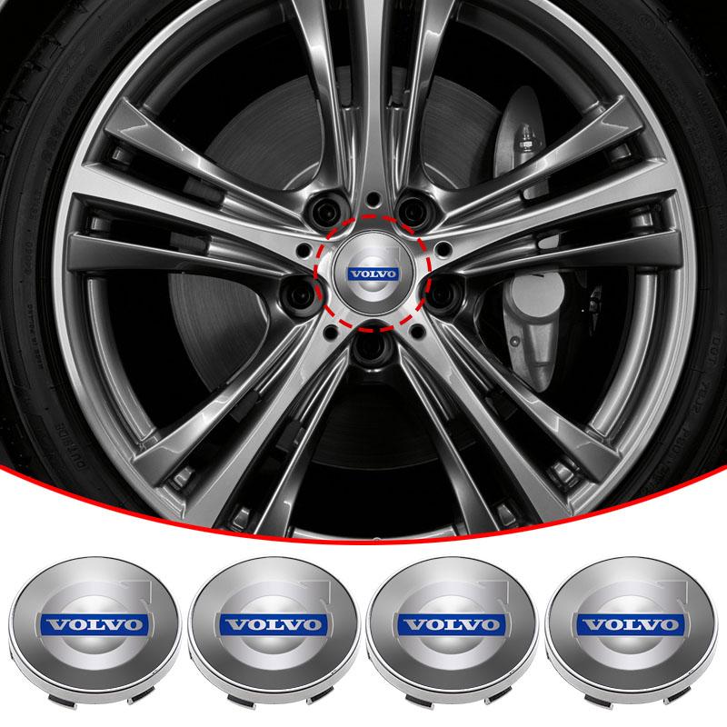 4 ks 60mm středová krytka náboje kola auta emblém příslušenství pro Volvo XC90 XC60 XC70 XC40 V90 V60 V40 C70 C30 S80