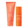 Foxtale Glow & Go Duo | Vitamin C Face Wash with Papaya Enzyme + 15% L-Ascorbic Acid Vitamin C Serum | Brightening, Detan & Glow Boosting | For All