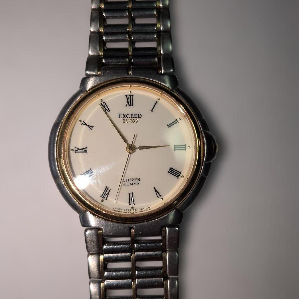 Used CITIZEN EXCEED EUROS Watch Quartz