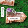 1pc Natural Crystal Raw Stone Orbit Miner Ornament Fun Ore Specimen Home Study Desktop Decoration Holiday Gift