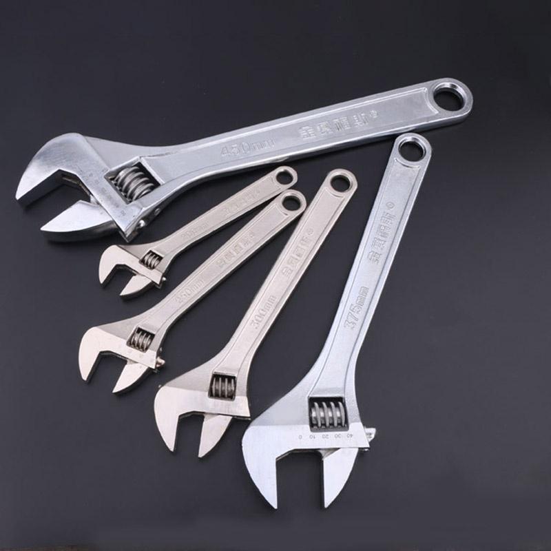 6"/8"/10"/12"/15" Adjustable Wrench Spanner For Various Lifestyles**